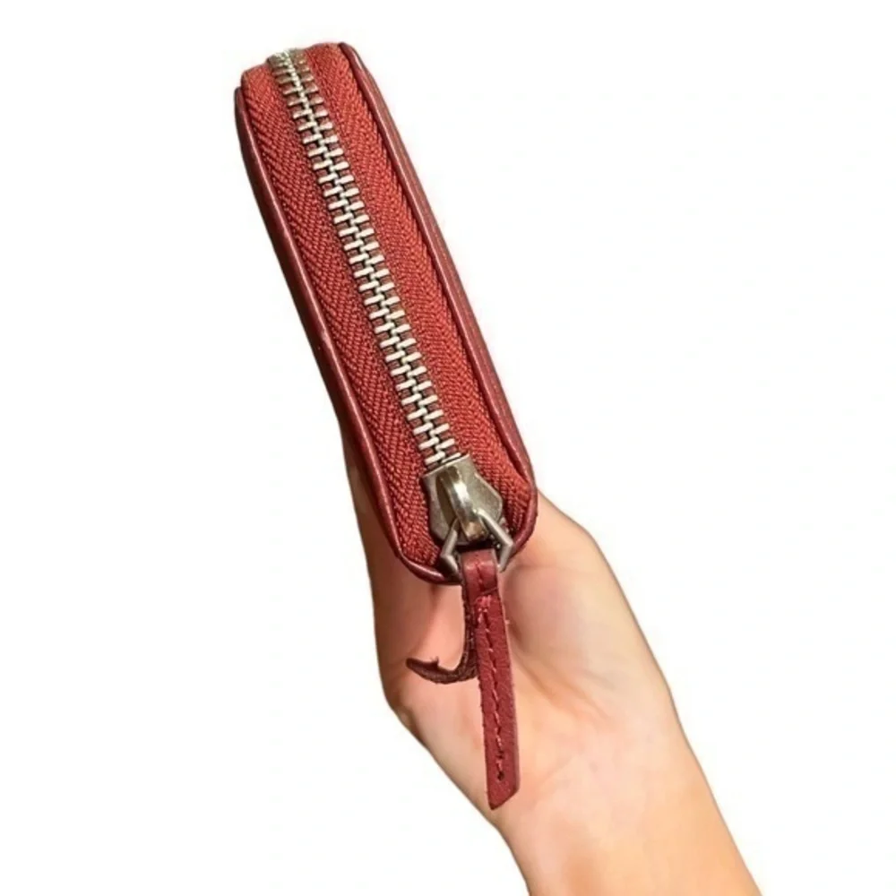 Liebeskind‎ Berlin Aissa Red Cow Leather Zip Around Wallet